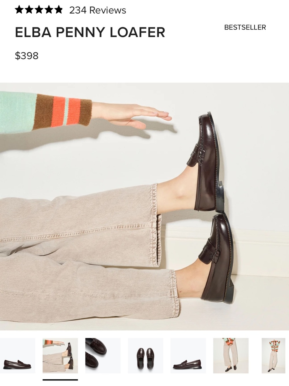 Freda Salvador Elba Penny Loafer - Picture 3 of 9
